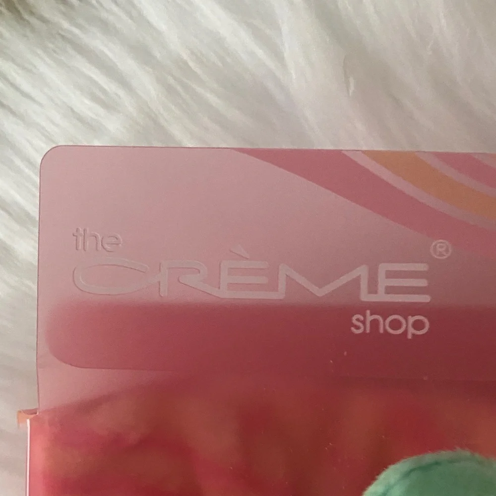 The Crème Shop Green 3D Teddy Frog Plushie Spa Headband NEW